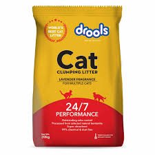 Drools Lavender Scented Clumping Cat Litter