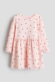 Printed cotton dress
